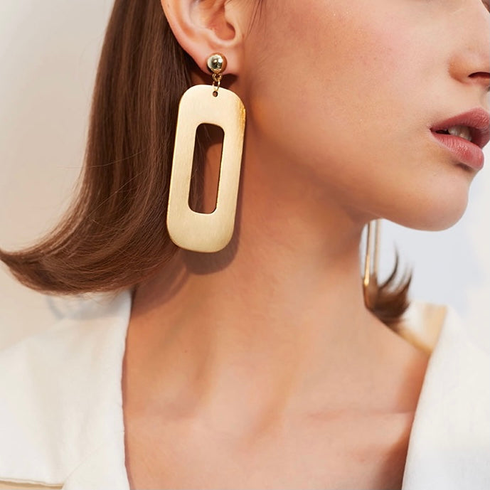 Rectangular Fashion Earrings