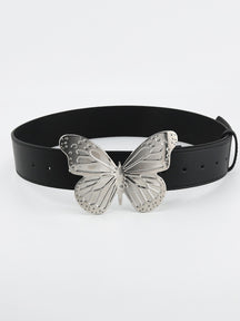 Y2K Butterfly Pattern Wide Belt