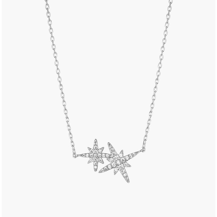 Eight Pointed Star Necklace