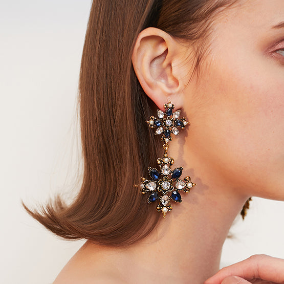 Vintage Carved Earrings