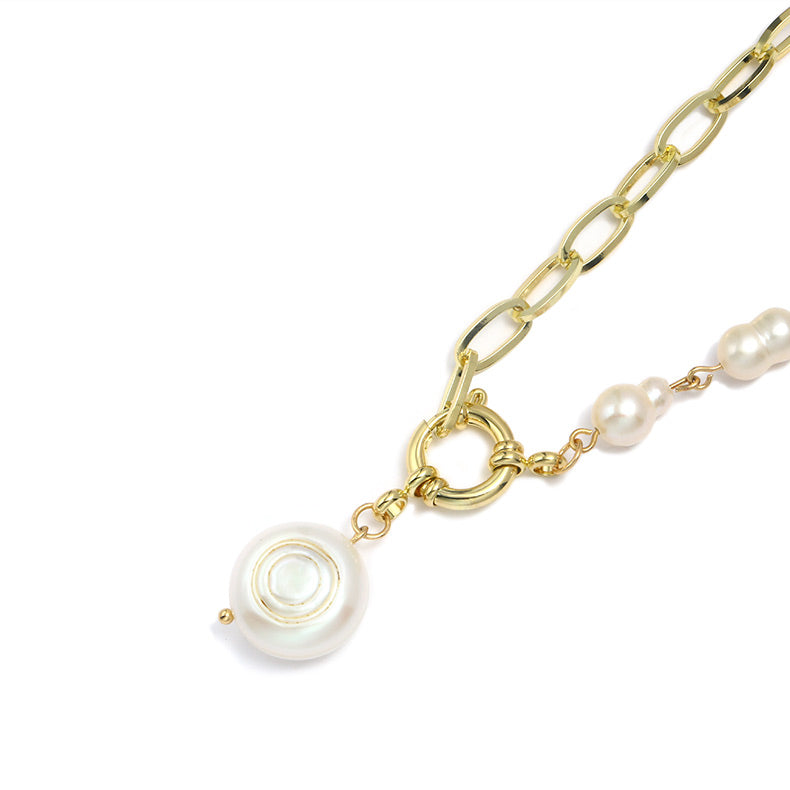 Fashion Pearl Flower Necklace