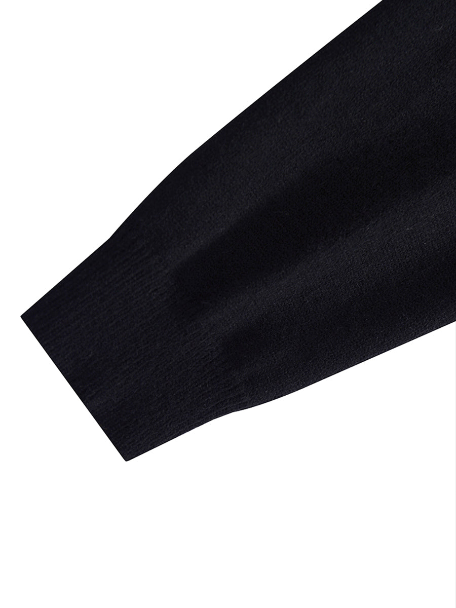 Puppy Pattern Knit Sweater