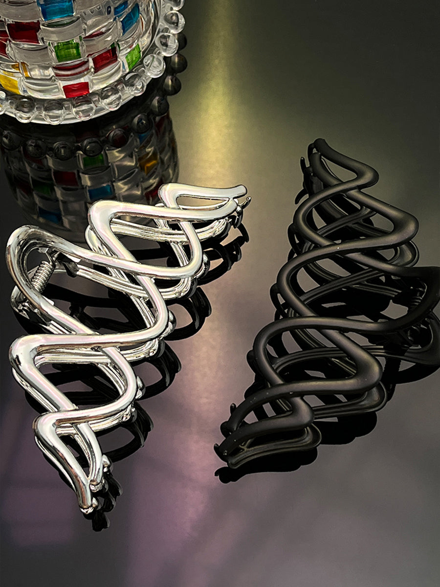 Elegant Stainless Steel Hair Clips