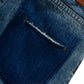 Asymmetric Ripped Jeans Pants