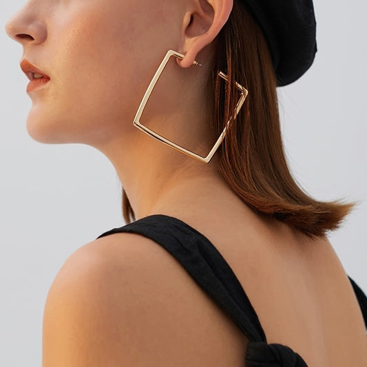 Square Frame Earrings