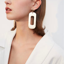 Rectangular Fashion Earrings