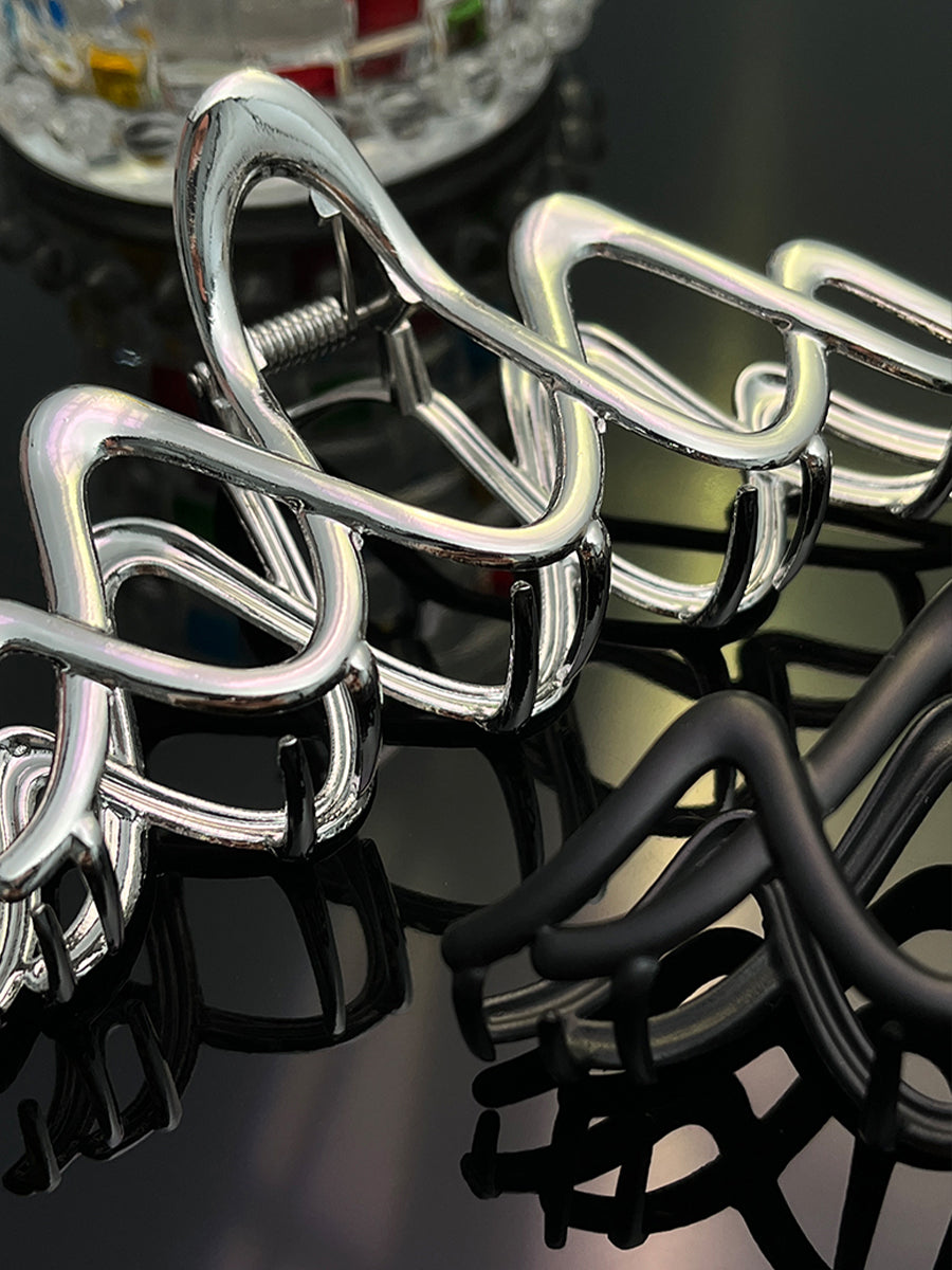 Elegant Stainless Steel Hair Clips