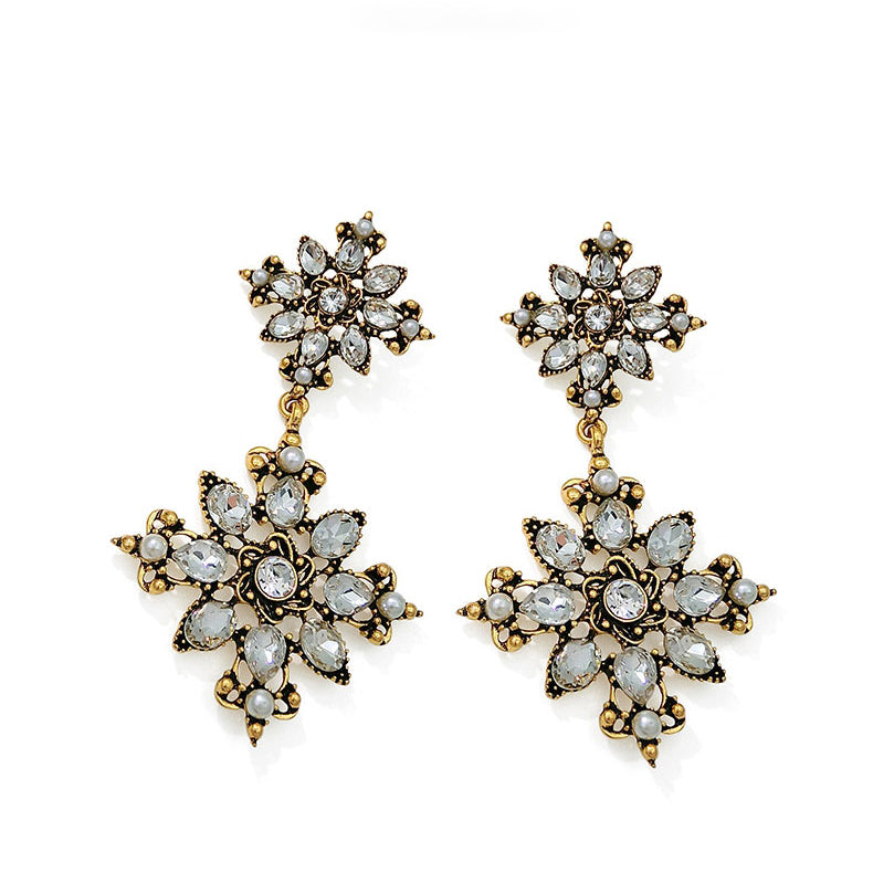 Vintage Carved Earrings