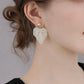 Cordate Tassel Earrings