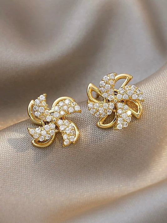 Rotatable Windmill Earrings