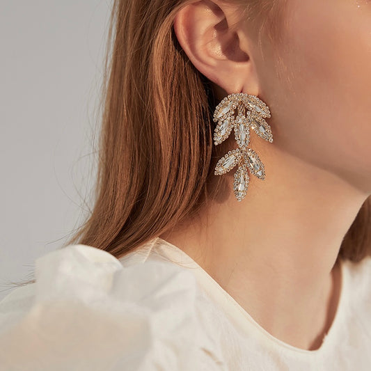 Wave Leaves Earrings