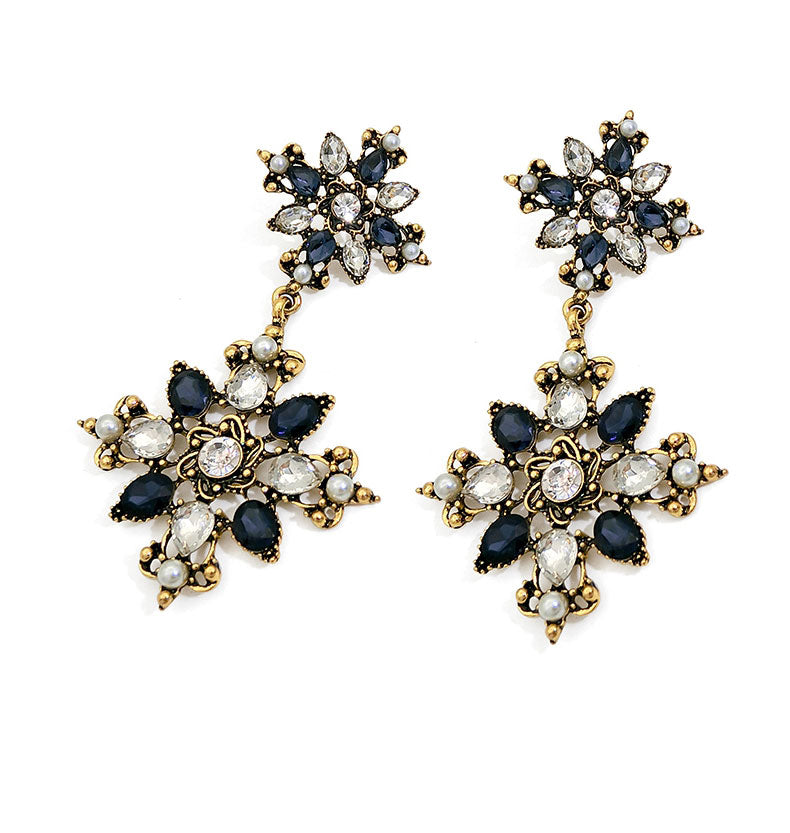 Vintage Carved Earrings