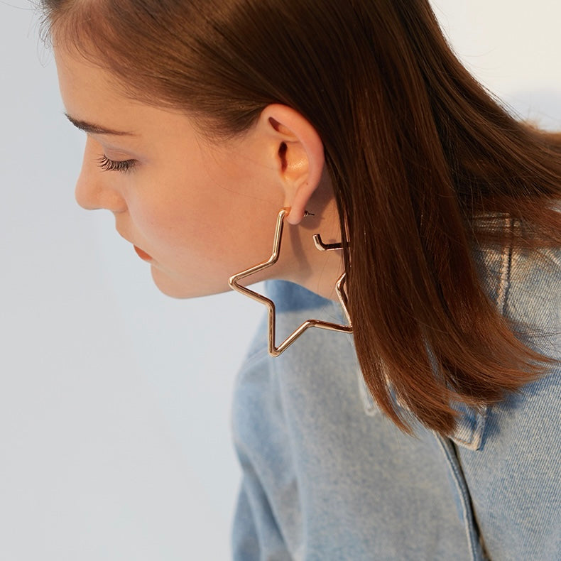 Pentagram Earrings
