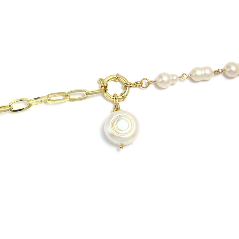 Fashion Pearl Flower Necklace