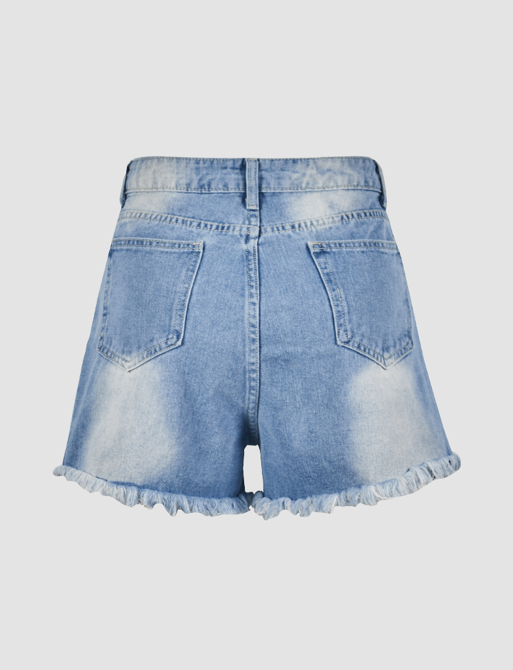 Pocket Mini Cut-off Shorts